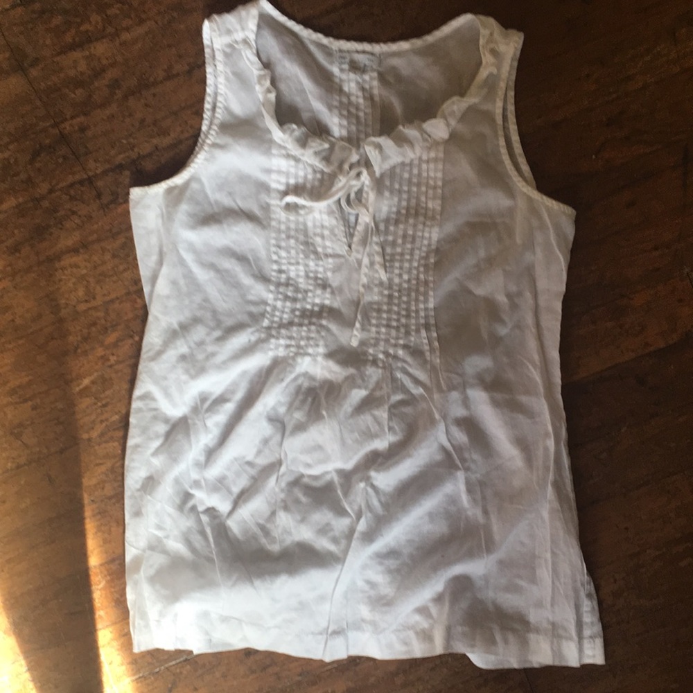 One white Casual Top from the GAP.
